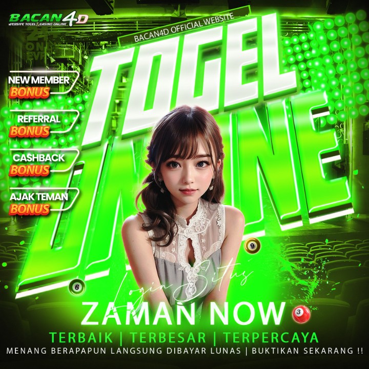 BACAN4D ✈️Situs Toto Slot Gacor Thailand Deposit Hanya 10K...
